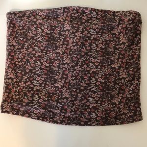 Floral American Eagle Tube Top